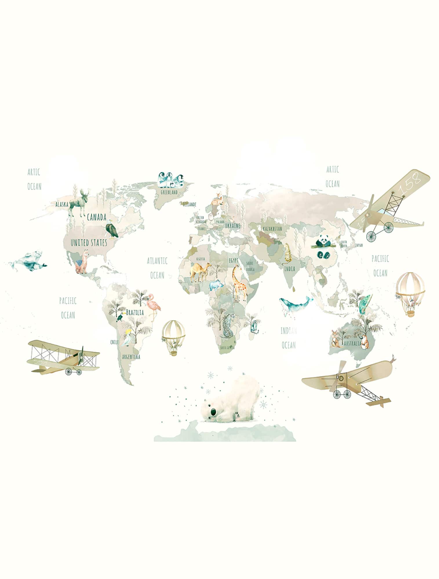 Designs Direct Oh The Places We Will Go Wall Mural